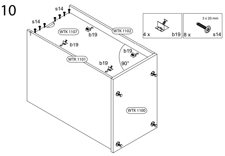 WASHTOWER WSUS45-11-S Base Cabinet-fig16