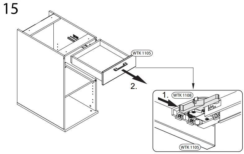 WASHTOWER WSUS45-11-S Base Cabinet-fig21