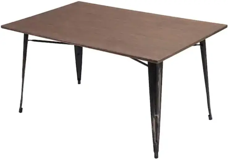 LUCKY ONE LO-NTR3243AA Atractylodes Antique Style 59in Rectangle Distressed