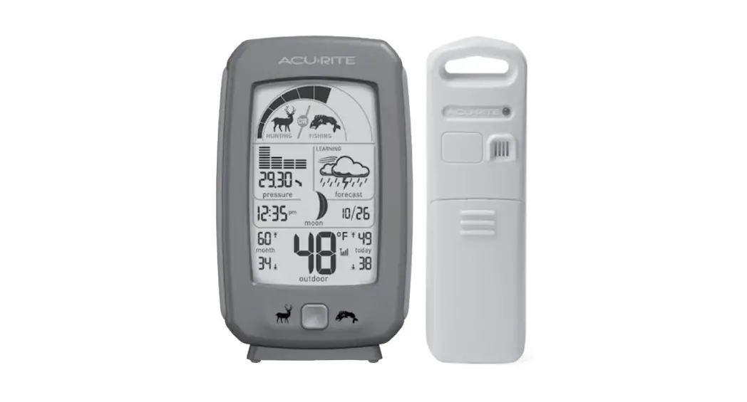 Acurite 00251w Sportsman’s Forecaster Instruction Manual Acurite 00251w Sportsman’s Forecaster Instruction Manual