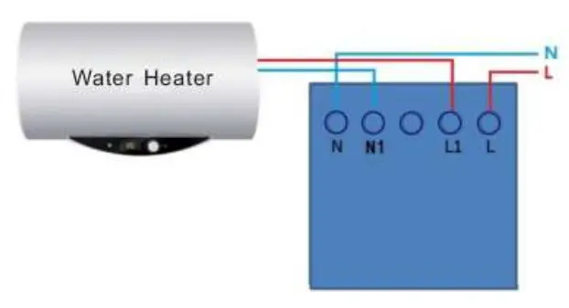 tuya PST-WF-UH Smart WiFi Water Heater Boiler Switch - Fig 1