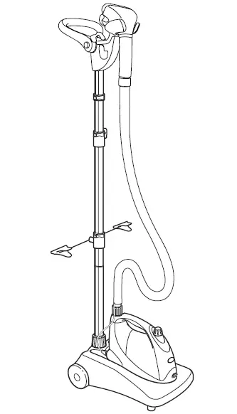 Lift-Away Garment Pro Fabric Steamer