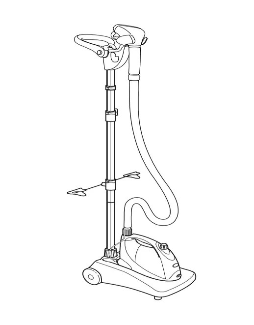 Shark Gs400 Series Lift-away Garment Pro Fabric Steamer User Manual Shark Gs400 Series Lift-away Garment Pro Fabric Steamer User Manual