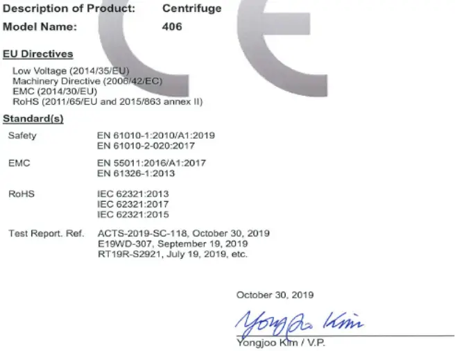 GYROZEN 406 Low Speed Centrifuge-fig29