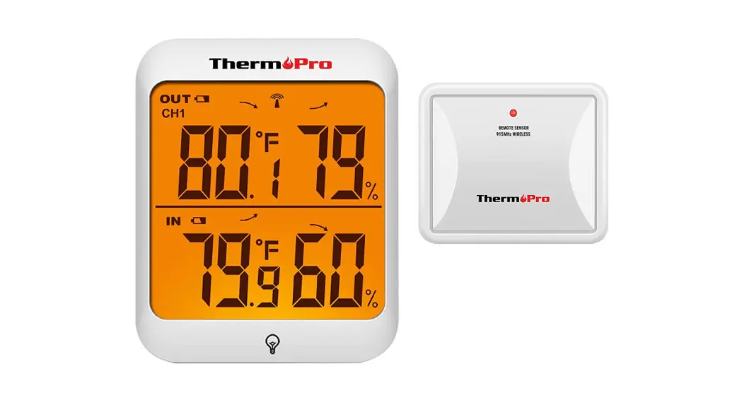 Thermopro Tp-63b/tp63c Humidity And Temperature Monitor Instruction Manual