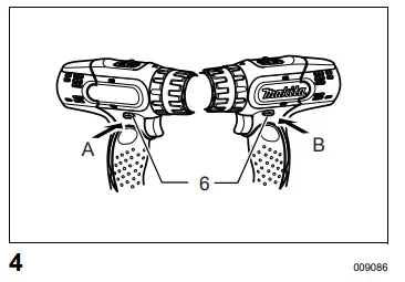 makita-DHP343,-DHP453-Cordless-Hammer-Driver-Drill-fig4