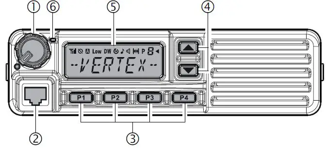 Vertex-Standard-VX-2200-Mobile-Two-Way-Radio-FIG-1