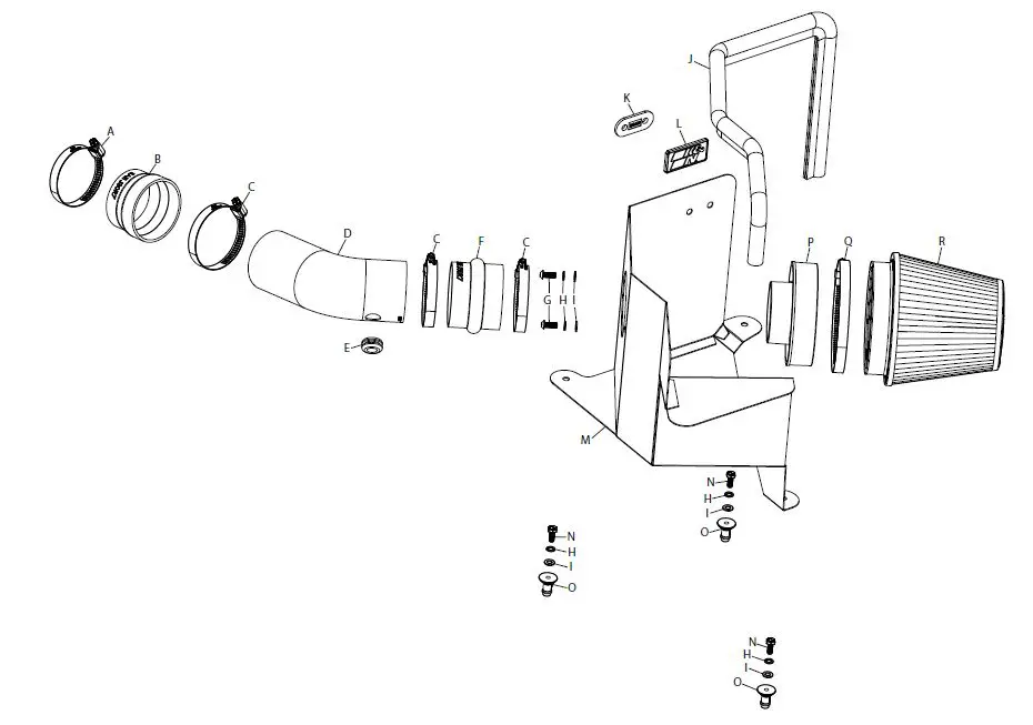 K N-77-2615KC-Performance-Air-Intake-System-fig- (1)