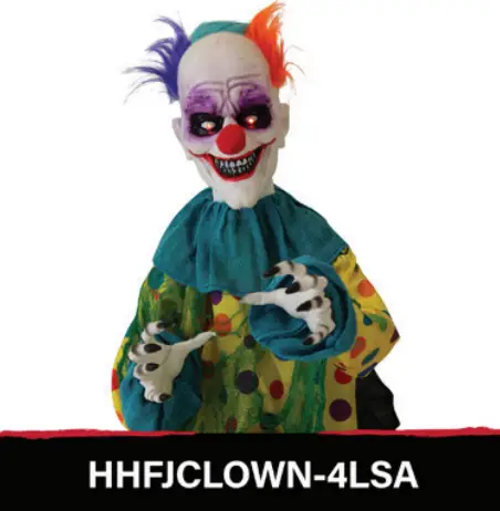 Haunted Hill Farm HHCLOWN 16FS Haunted Circus Collection - BLADE
