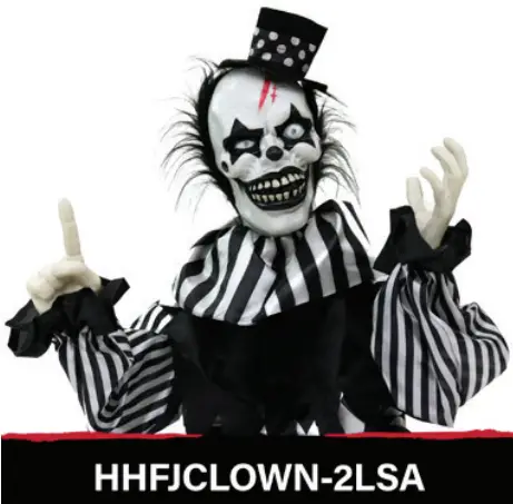 Haunted Hill Farm HHCLOWN 16FS Haunted Circus Collection - VILE