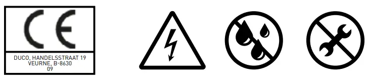 DUCO 230VAC 24VDC 20W Power Supply - icon