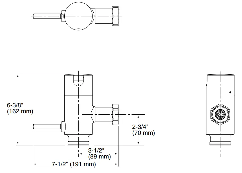 KOHLER-K-13518-RF-Manual-Washdown-Urinal-fig-1