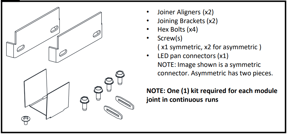 LEDALITE ID 23 TruGroove Drywall Trimless Linear Light - fig 1