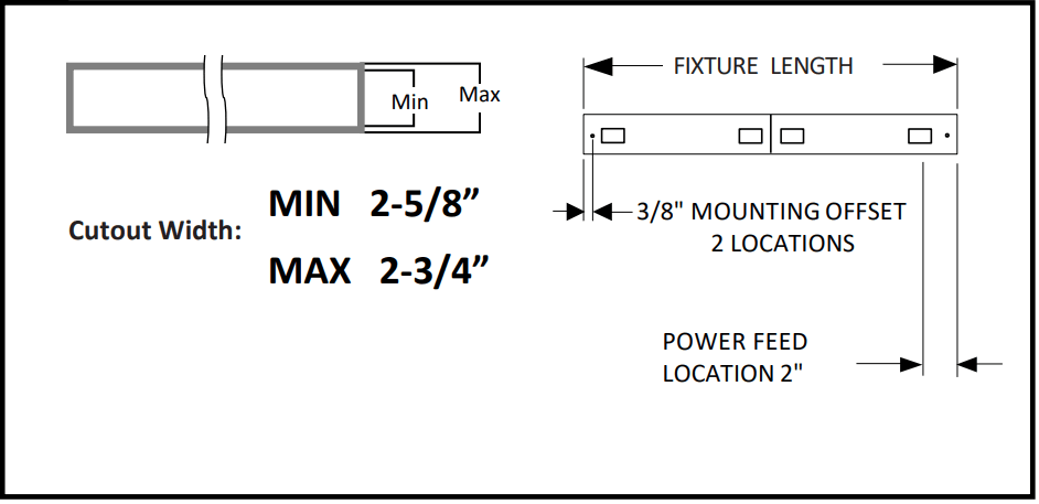 LEDALITE ID 23 TruGroove Drywall Trimless Linear Light - fig 4