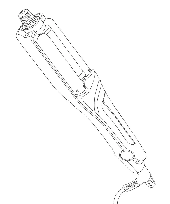 Rowenta CF471LF0 Karl Lagerfeld Waves Addict Curling Iron