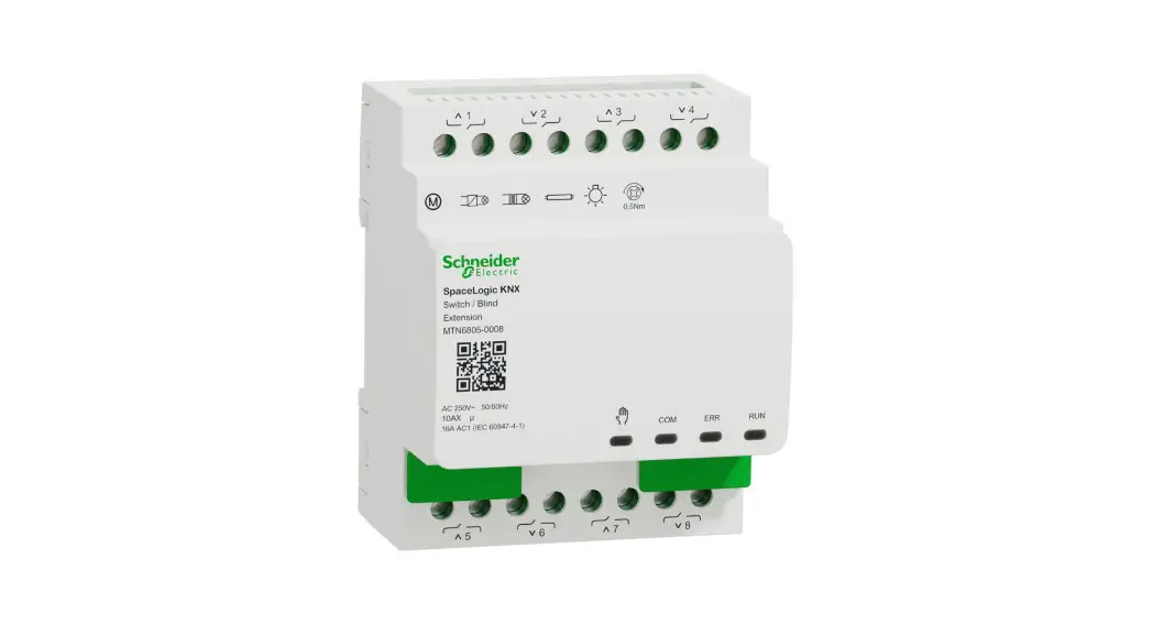Schneider Electric Mtn6805-0008 Spacelogic Knx Switch/blind Extension User Manual
