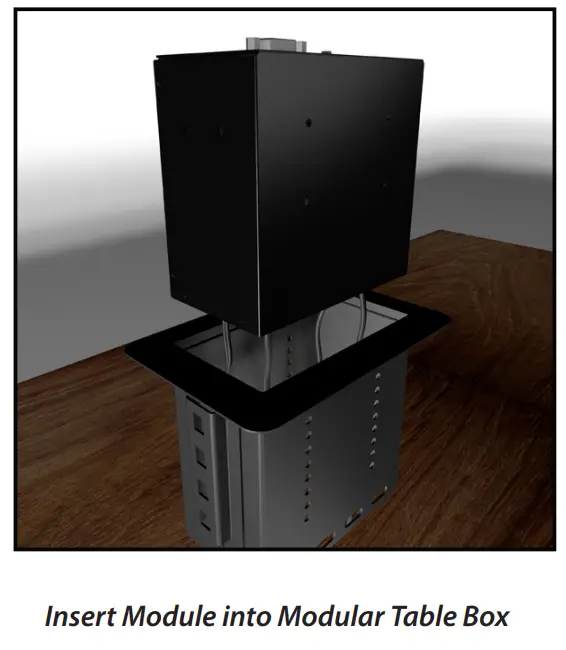 StarTech com BEZ4MOD Single Module Conference Table Box - Fig 4