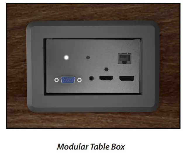 StarTech com BEZ4MOD Single Module Conference Table Box - Fig 7