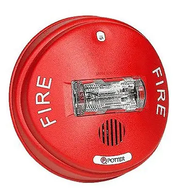 POTTER CCS-24A Selectable Candela Ceiling Strobe and Horn-Strobe Product