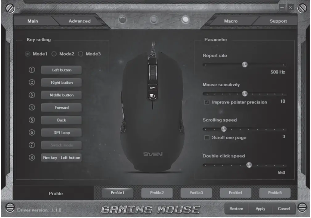 SVEN-RX-G955-Gaming-Optical-Mouse-FIG-1