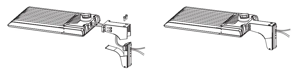 KEYSTONE KT-ALED-SF-1-KIT Optic Swap LED Area Light Fixture - FIXED POLE