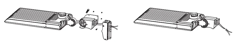 KEYSTONE KT-ALED-SF-1-KIT Optic Swap LED Area Light Fixture - INSTALLATION