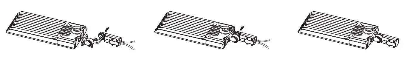 KEYSTONE KT-ALED-SF-1-KIT Optic Swap LED Area Light Fixture - SLIP FITTER