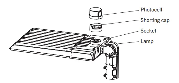 KEYSTONE KT-ALED-SF-1-KIT Optic Swap LED Area Light Fixture - Shorting cap