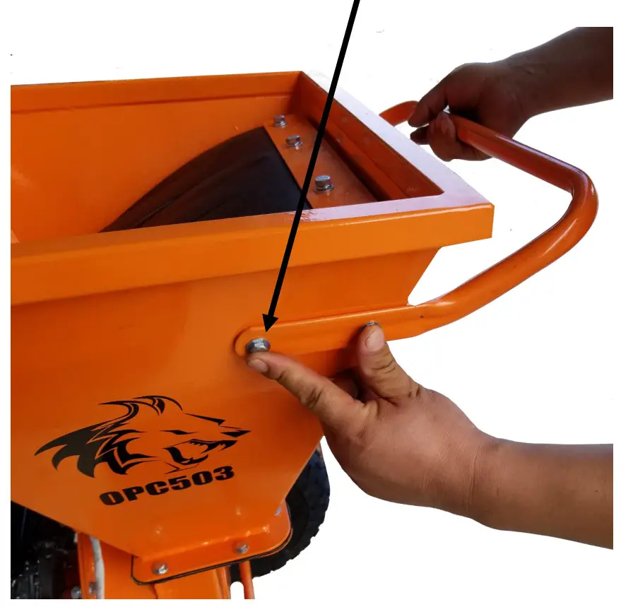 DK2 POWER 3 Inch Chipper Shredder OPC503 - -2