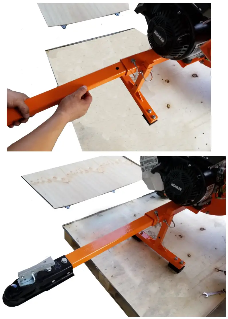 DK2 POWER 3 Inch Chipper Shredder OPC503 - - SECURE HITCH