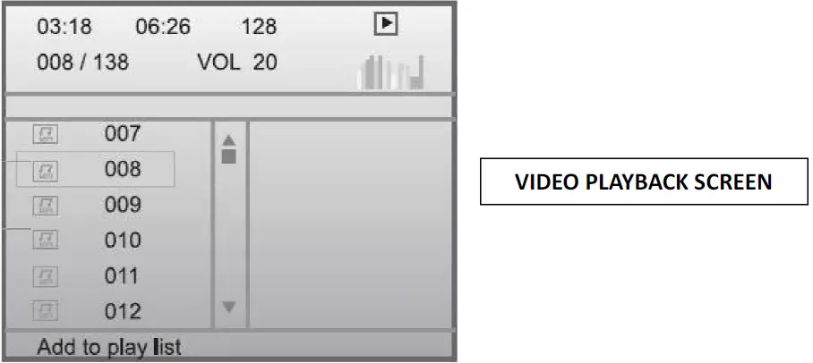 FILE PLAYBACK FROM DISC OR USB 1