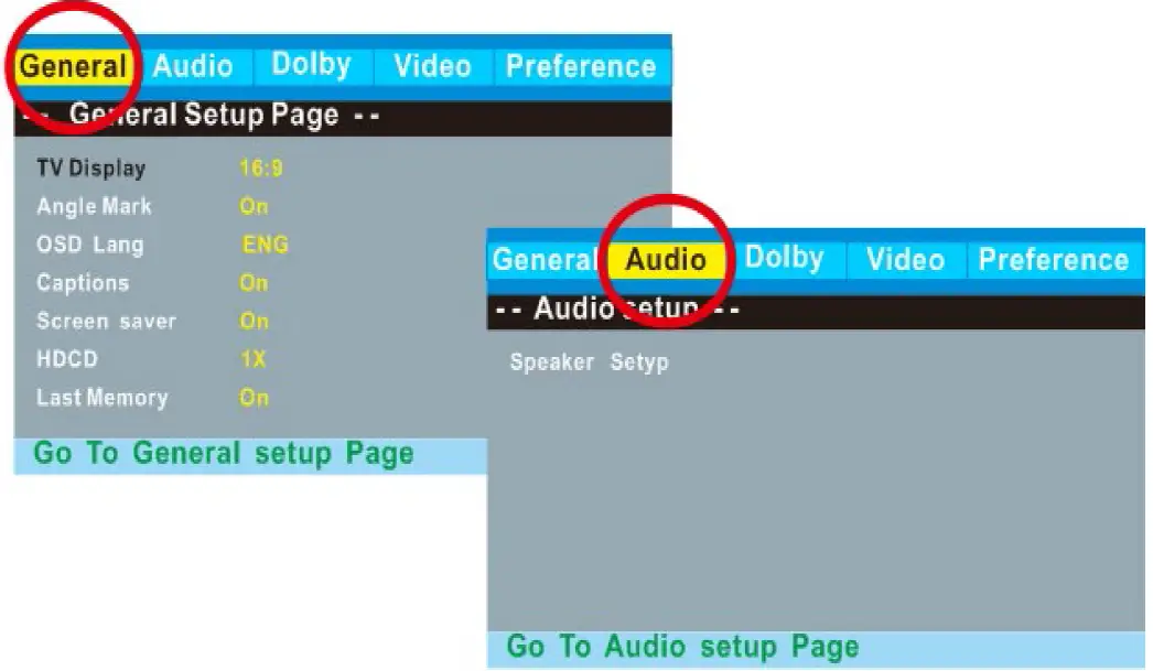 SYSTEM SETTINGS (LAYOUT)
