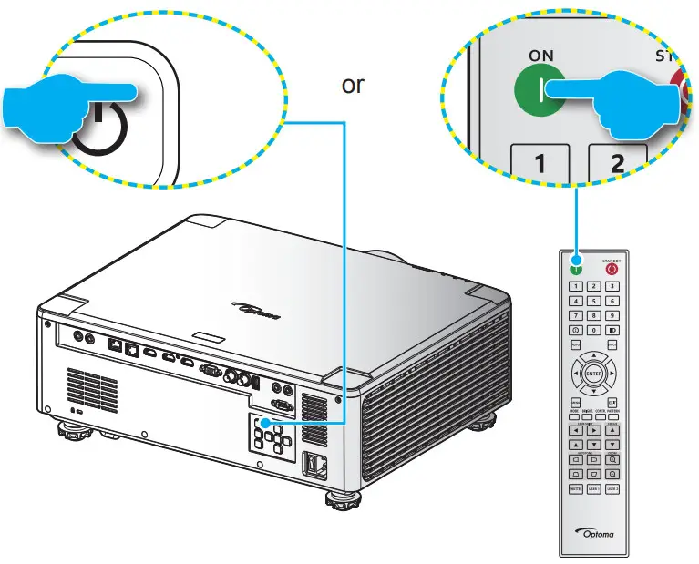 Optoma ZU920TST DLP Projector - Stanard 14