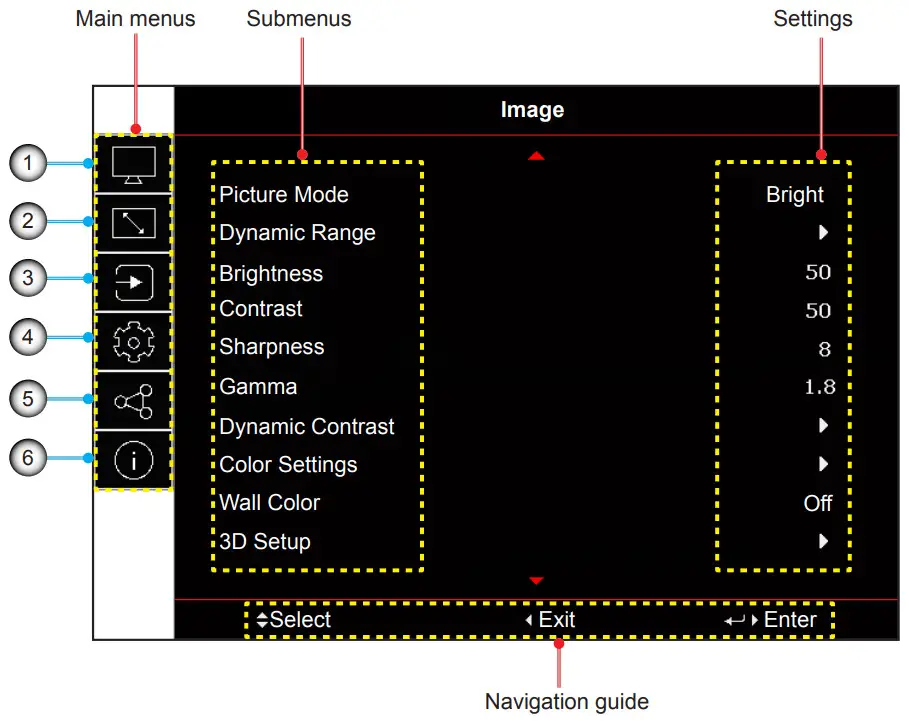 Optoma ZU920TST DLP Projector - Stanard 16