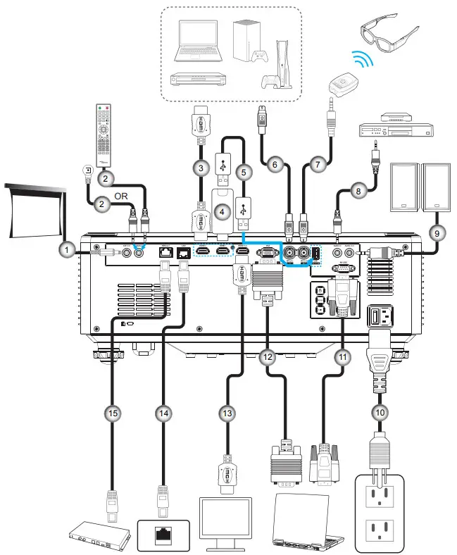 Optoma ZU920TST DLP Projector - Stanard 5
