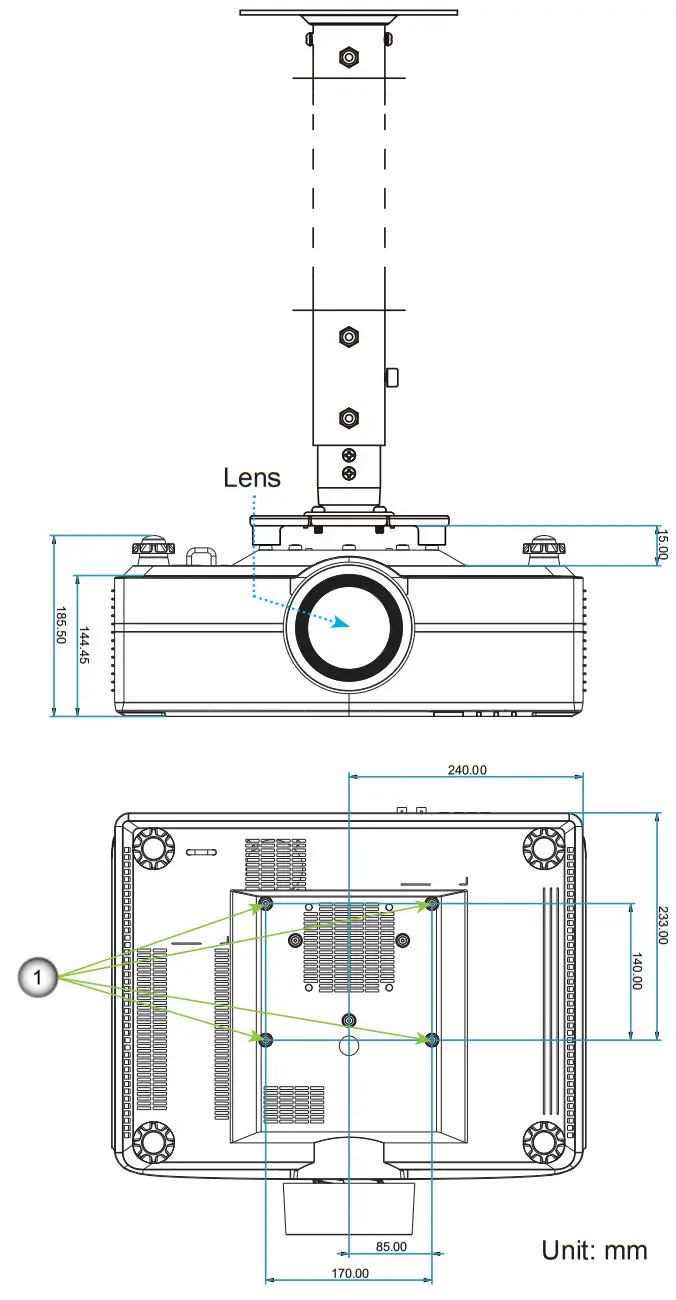 Optoma ZU920TST DLP Projector - Stanard 52