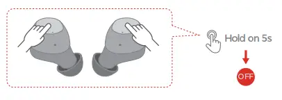 MPOW BH463A M12 True Wireless Earbuds - Mode