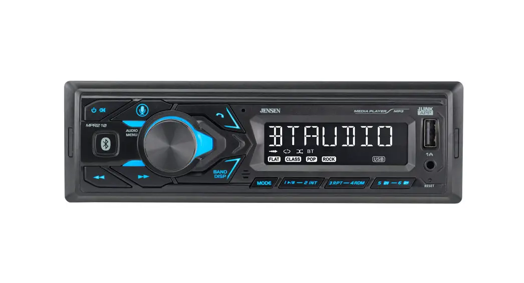 Jensen Mpr210 Am Fm Receiver With Bluetooth And Fixed Face Owner's Manual Jensen Mpr210 Am Fm Receiver With Bluetooth And Fixed Face Owner's Manual