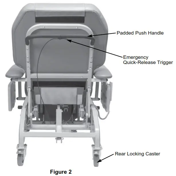 LUMEX FR588W Powered Bariatric Clinical Care - PRODUCT DESCRIPTION 2