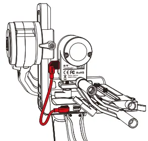 ZHIYUN ZHCMF03CMF04 TransMount Crane 3S Servo Zoom and Focus Motors -connect lite