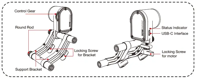 ZHIYUN ZHCMF03CMF04 TransMount Crane 3S Servo Zoom and Focus Motors - product description 2