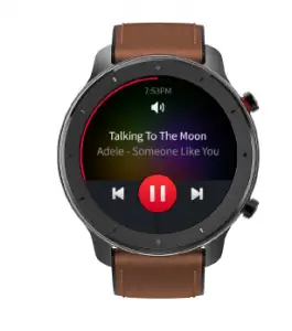 a close up of a watch