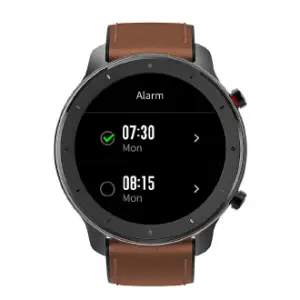 a close up of a watch