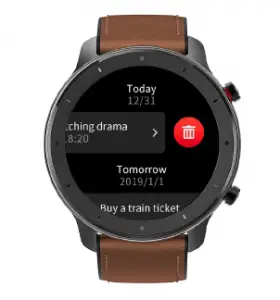 a close up of a watch