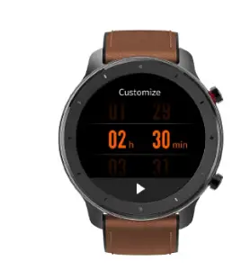 a close up of a clock