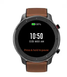 a close up of a watch