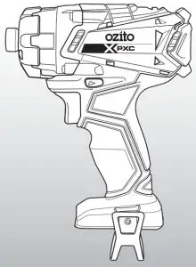 ozito PXIDS-300 18 V Cordless Impact Driver