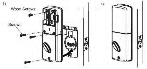 Install receiver module B AND C