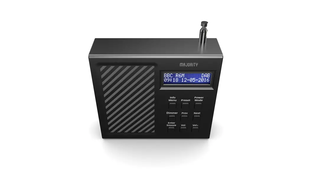 Majority Arbury Ii Portable Digital Radio Instruction Manual