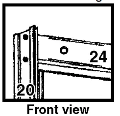 HARBOR FREIGHT 47712 6 ft ft Green House-Door1